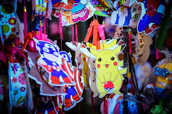 LỒNG ĐÈN TRUNG THU ĐIỆN TỬ Lồng đèn trung thu điện tử giá rẻ